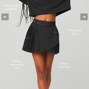 Alo Aces Tennis Skirt